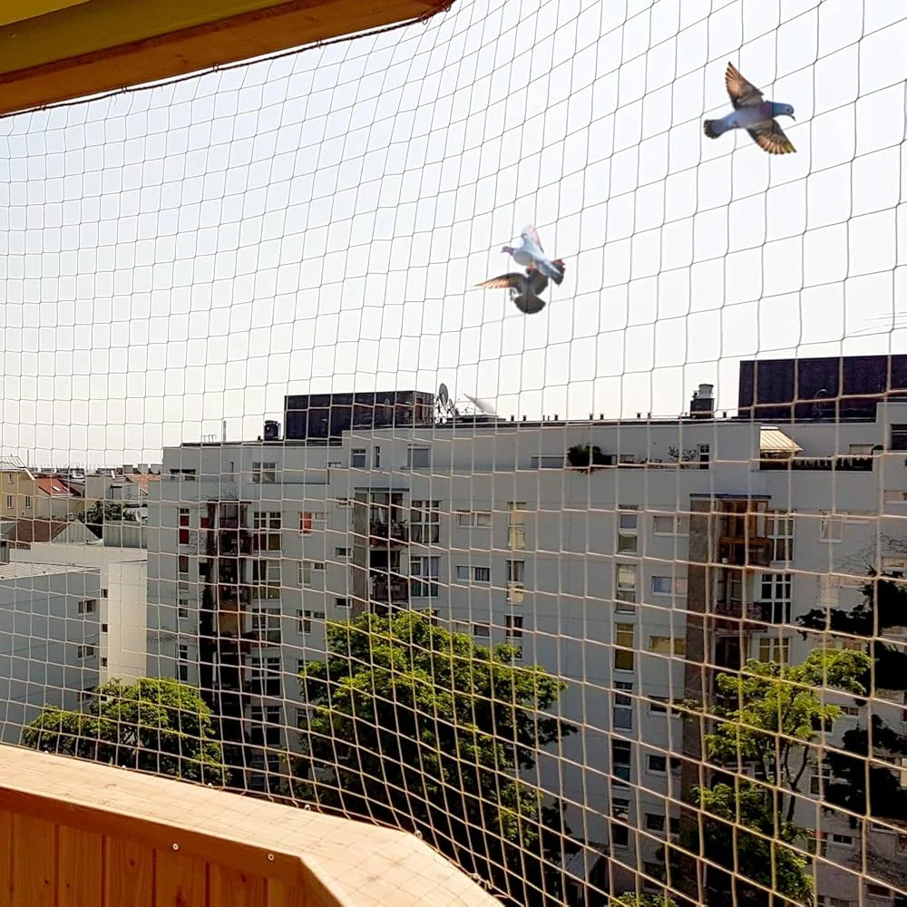 Anti Bird Nets Installation in Bangalore by Junia Safety Nets