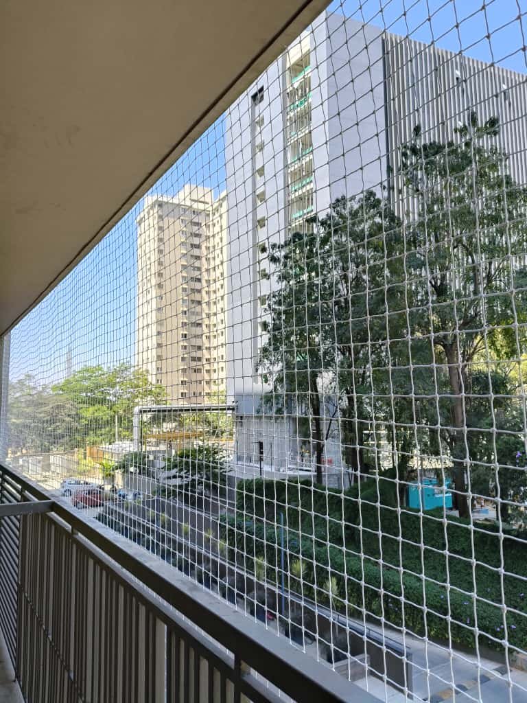 Anti bird nets installation in Bangalore by Junia Safety Nets