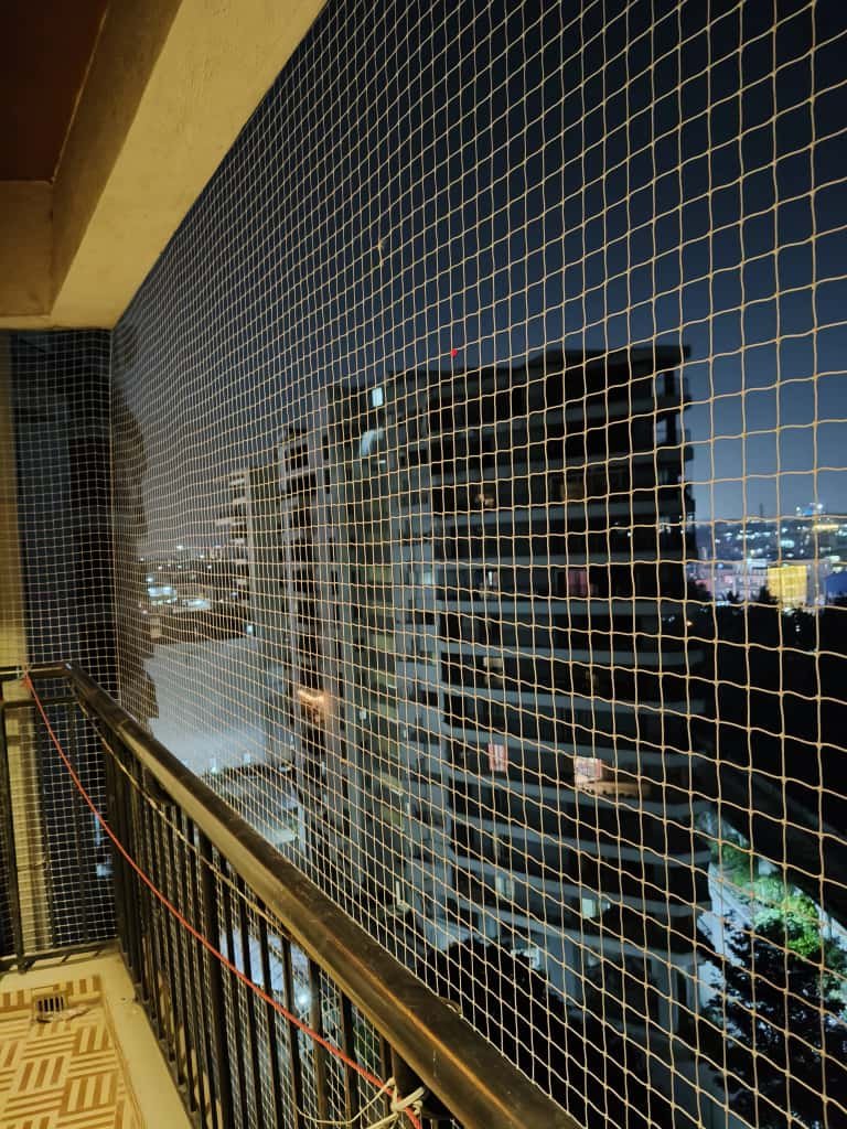 balcony safety nets in Malleshwaram