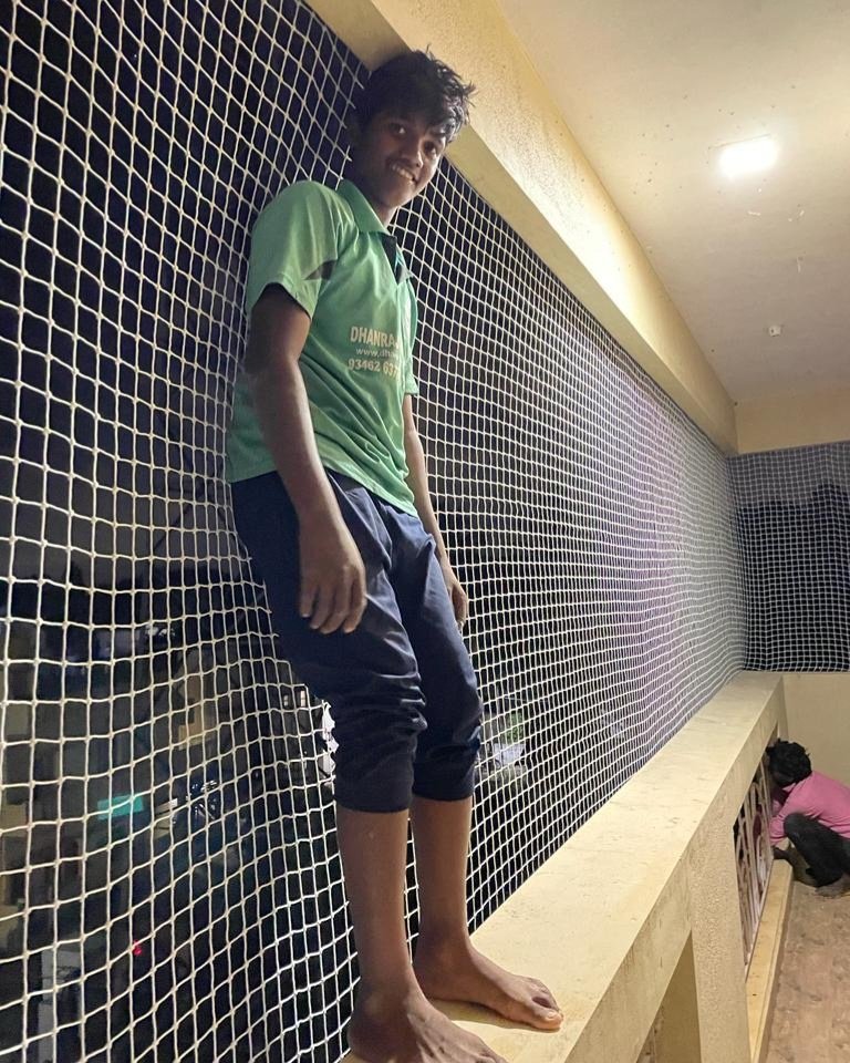 Children safety nets in Marathahalli